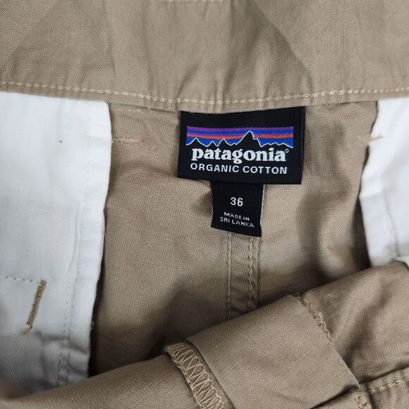 Patagonia Mens Lightweight All-Wear Organic Cotton Hemp Blend Shorts Size 36 - Picture 4 of 6